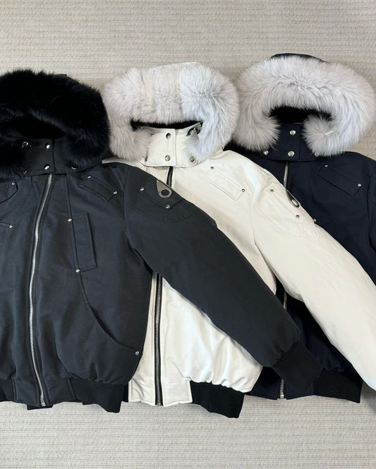 Moose K Bomber Hoodied Jacket