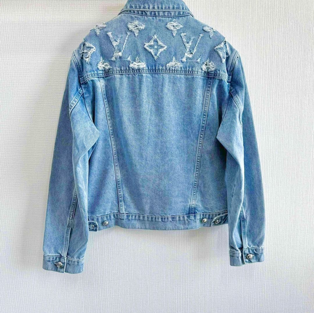 Lv Denim Trucker Jacket