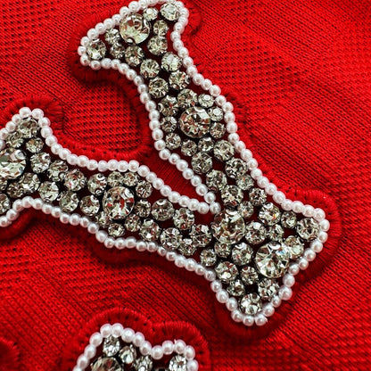 Lv Short-Sleeved Damier Wool Shirt