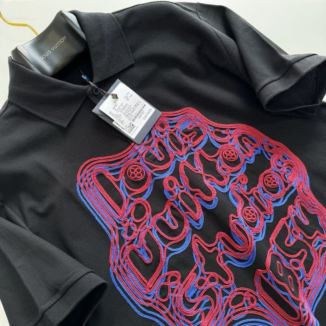 Lv Short-Sleeved Polo Shirt