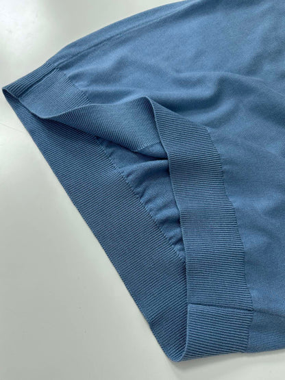 PRD Logo Wool Polo Half Zip Shirt