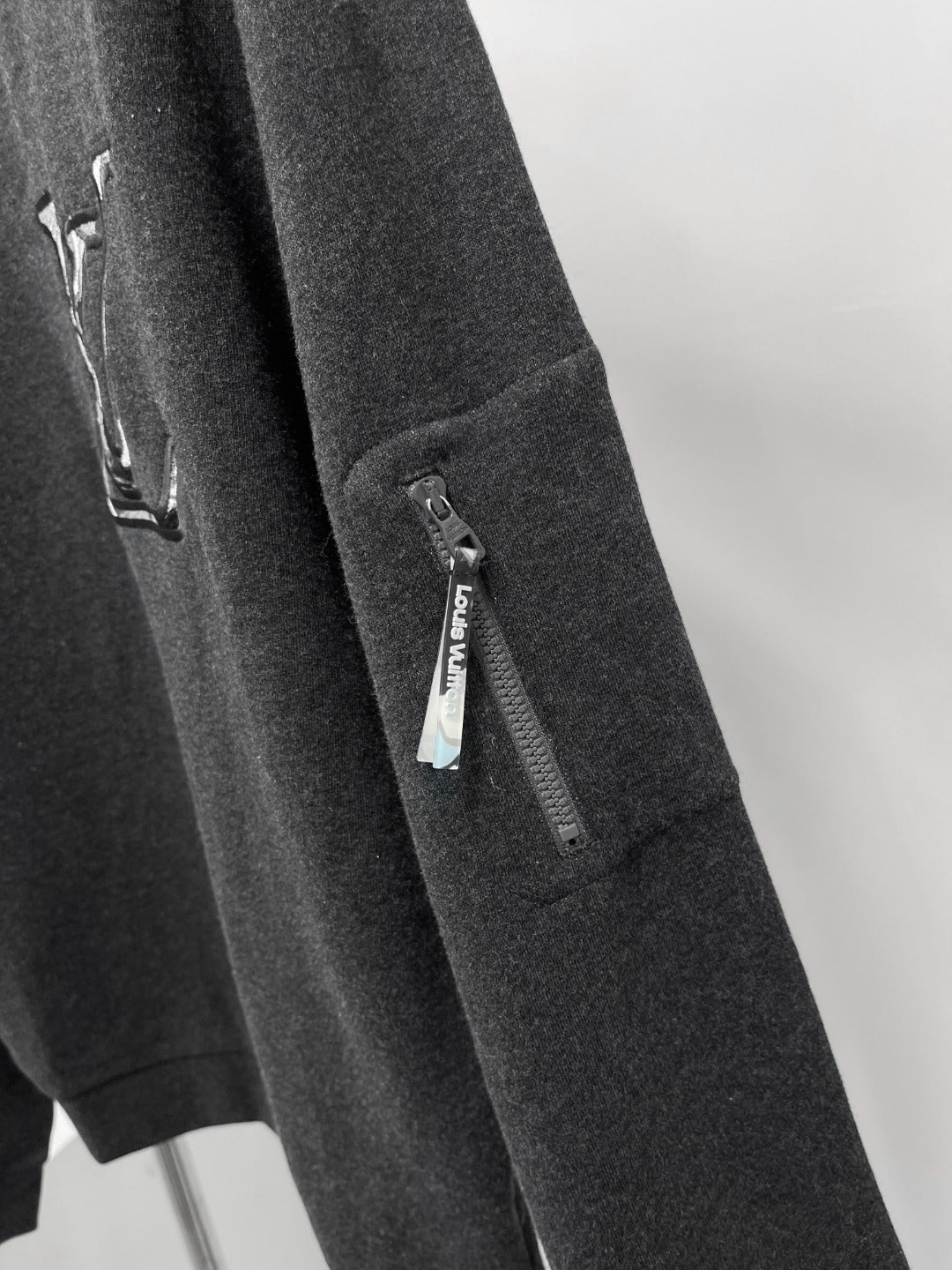 Lv Cotton Jacquard Crewneck