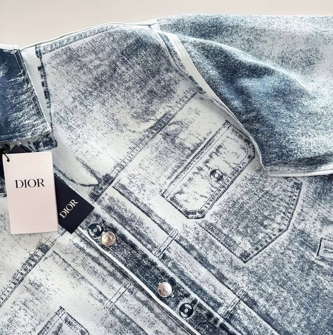 CD Washed Denim Overshirt