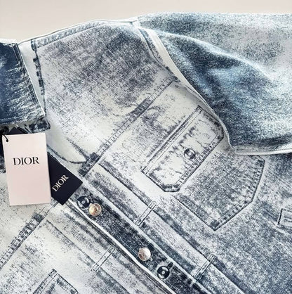 CD Washed Denim Overshirt