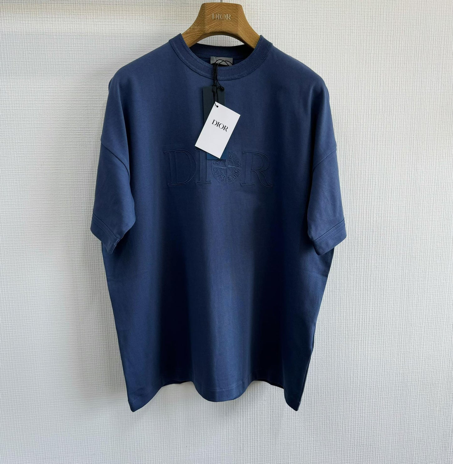 CD x Stone Island Silk Short Sleeve shirt