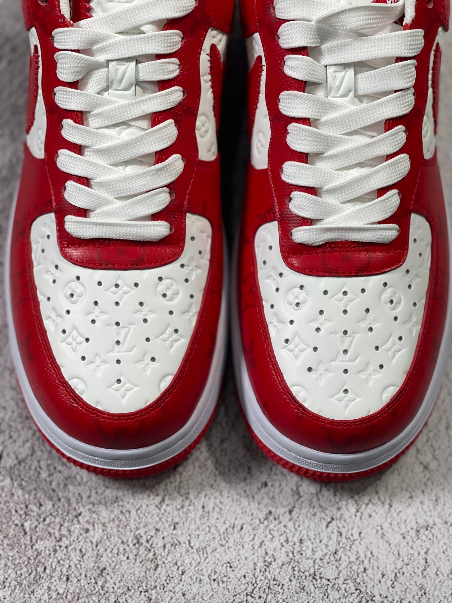 Air Force 1 Low LV White Red