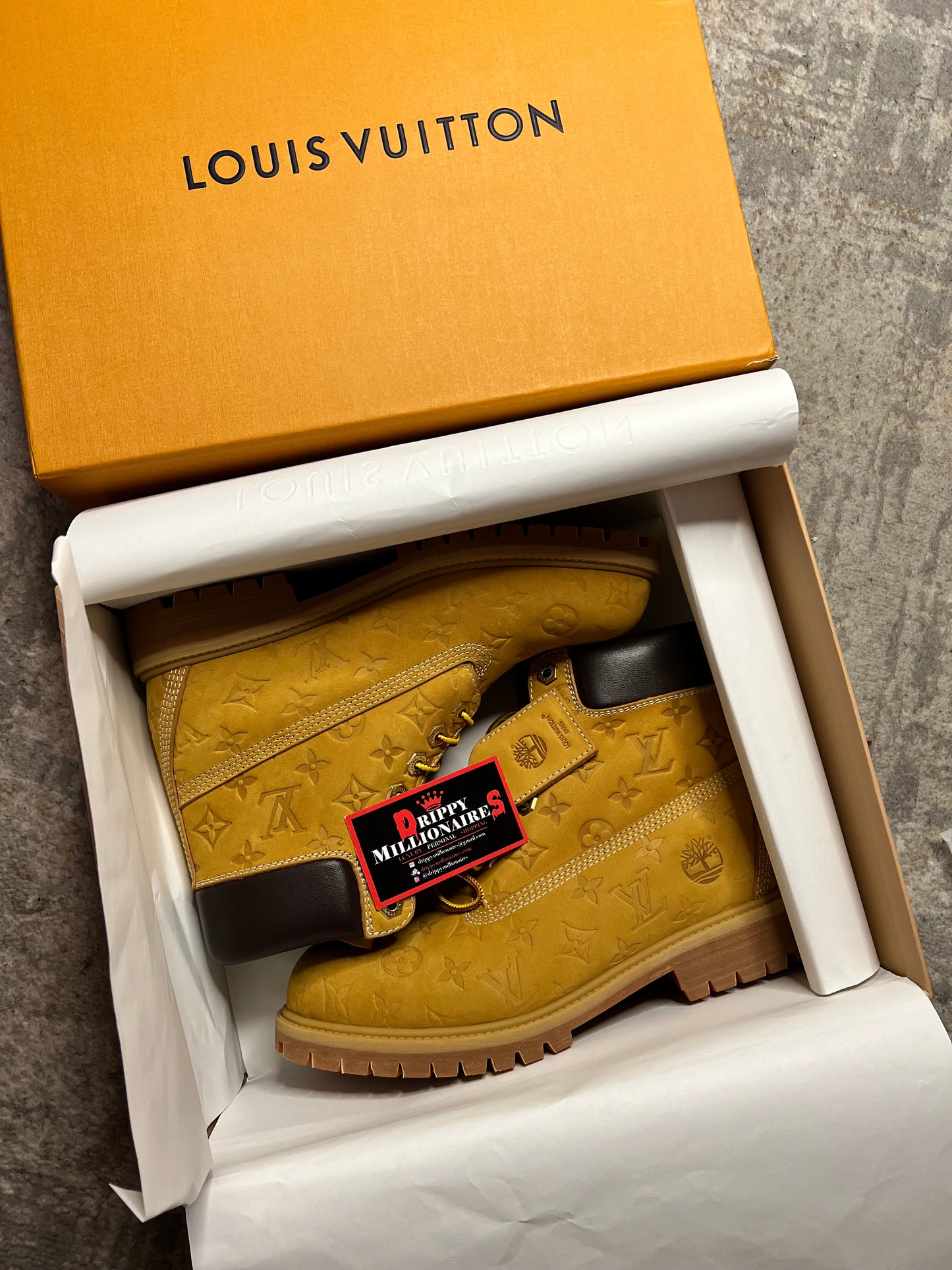 LV x Timberland 6-In Ankle Boot