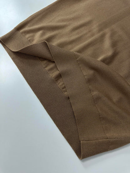 PRD Logo Wool Polo Half Zip Shirt