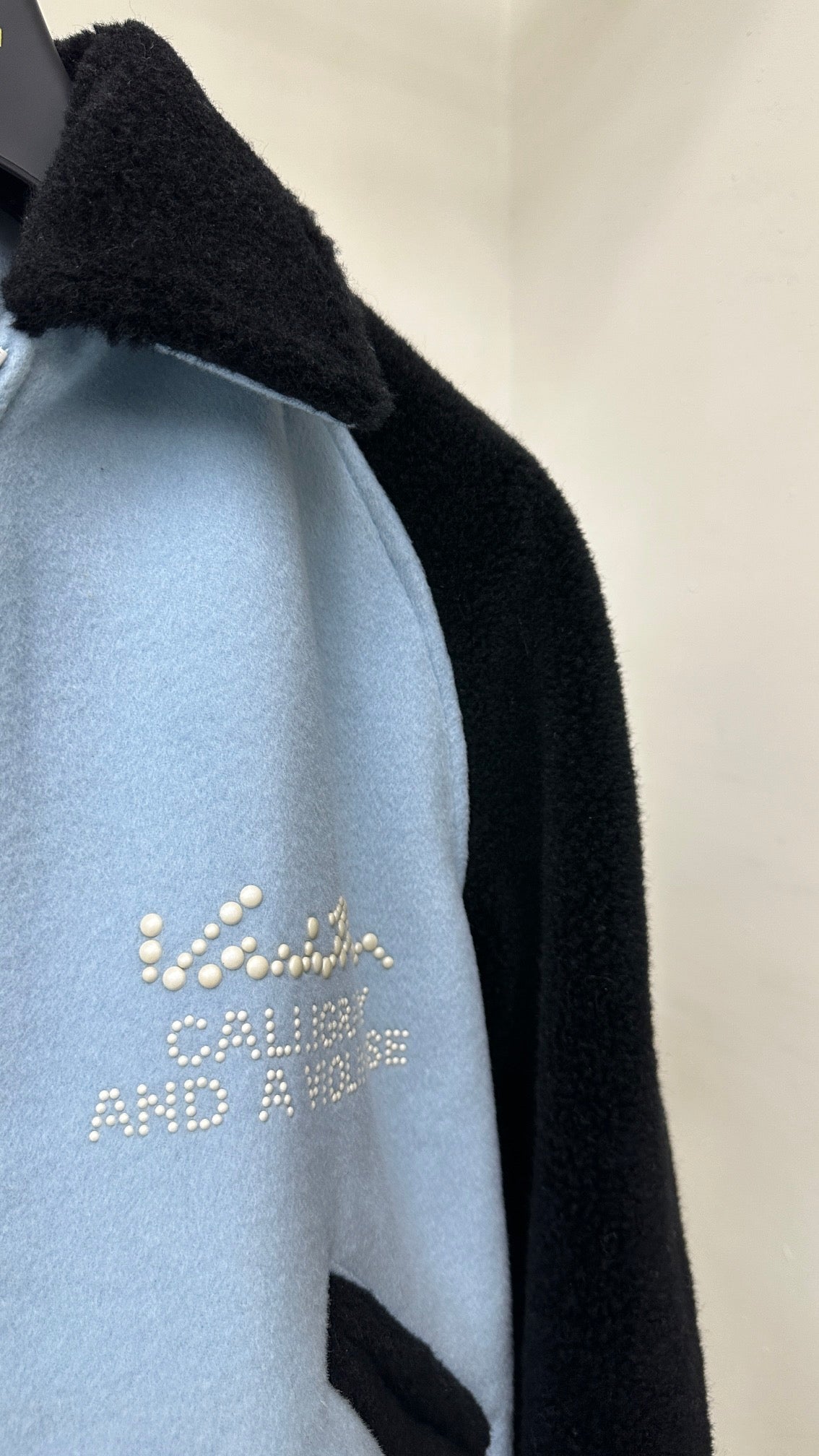 Lv Wool Blouson With Crystals