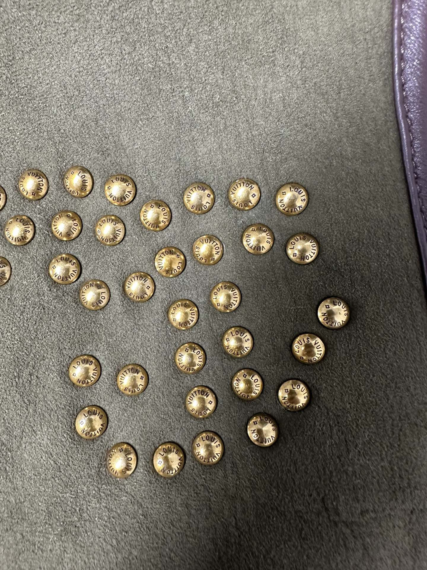 Lv Leather Aviator Jacket