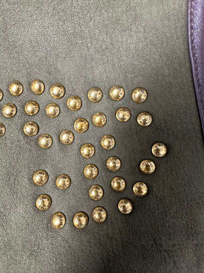 Lv Leather Aviator Jacket