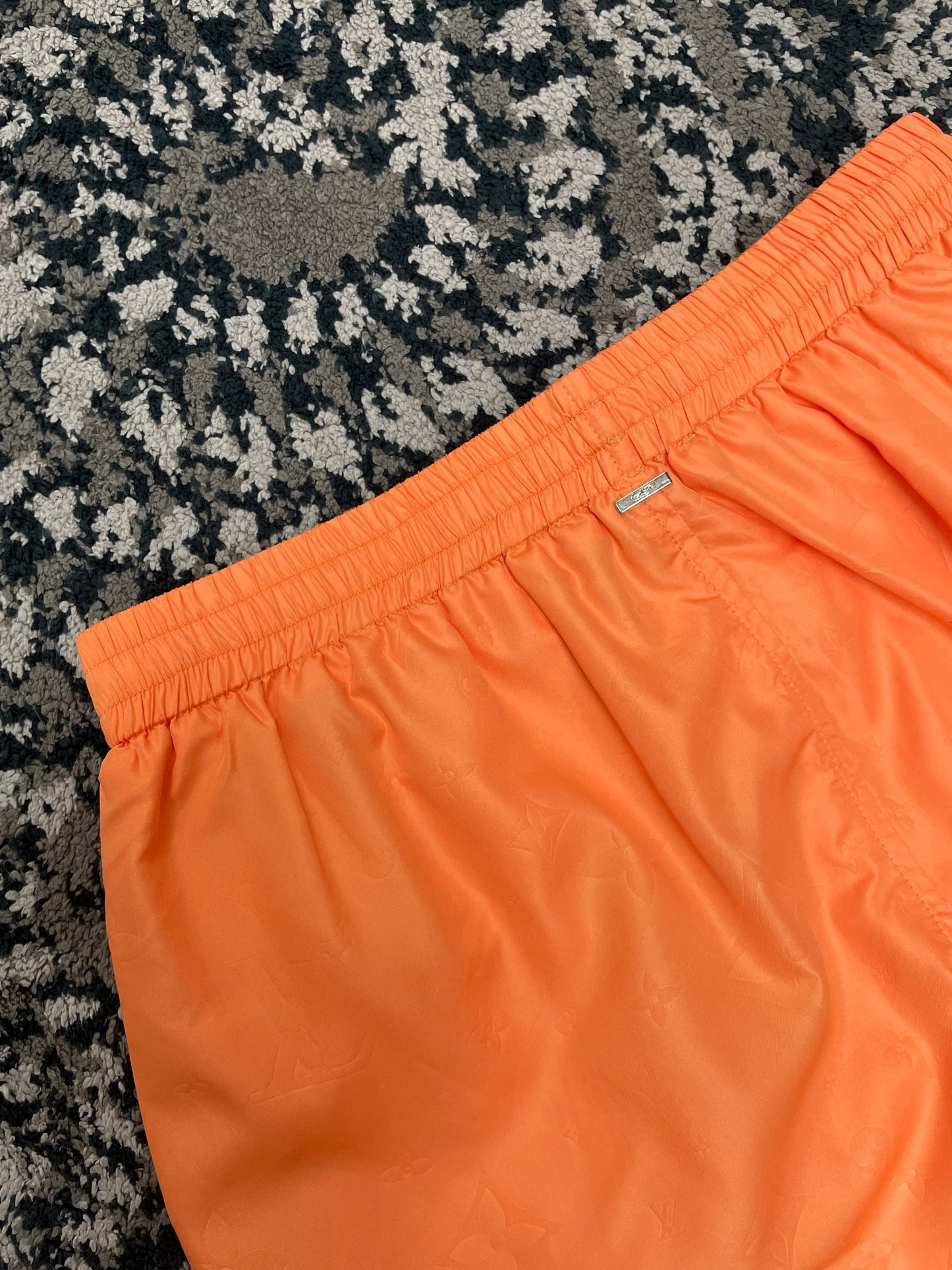 Lv Monogram Nylon Swim Board Shorts