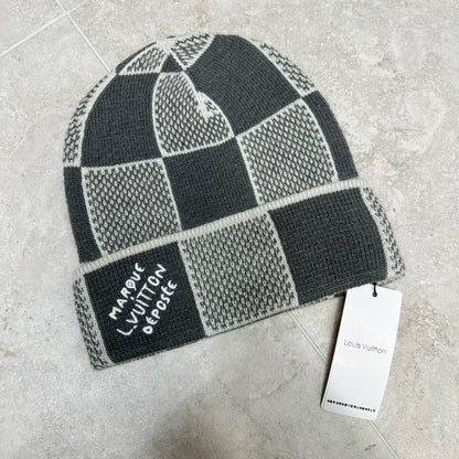 Lv Damier Heritage Scarf & Beanie