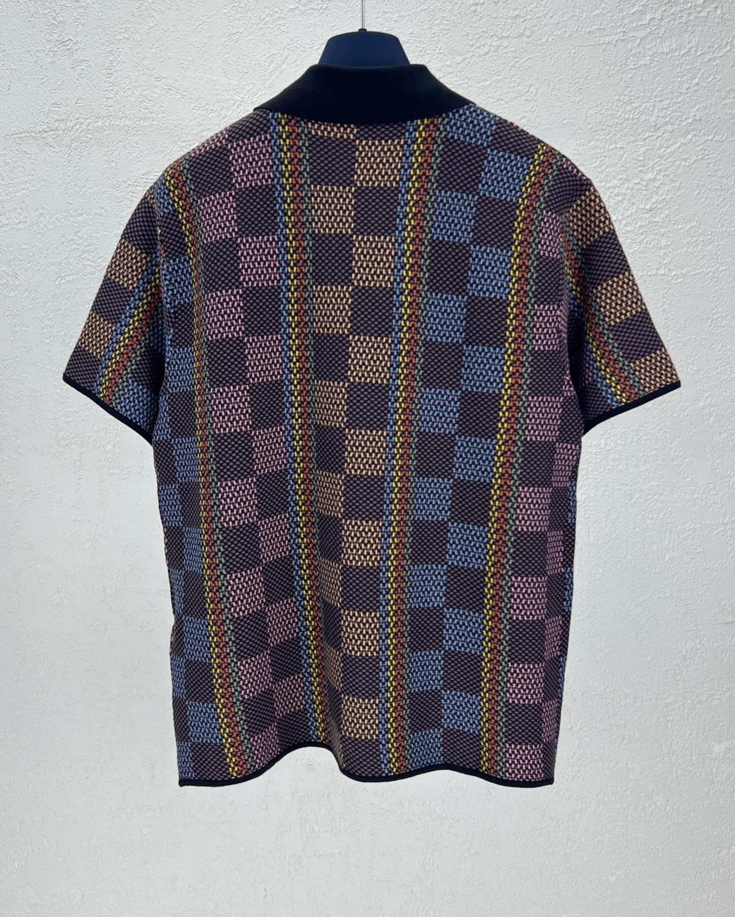 Lv Cotton Silk Shirt And Shorts Set