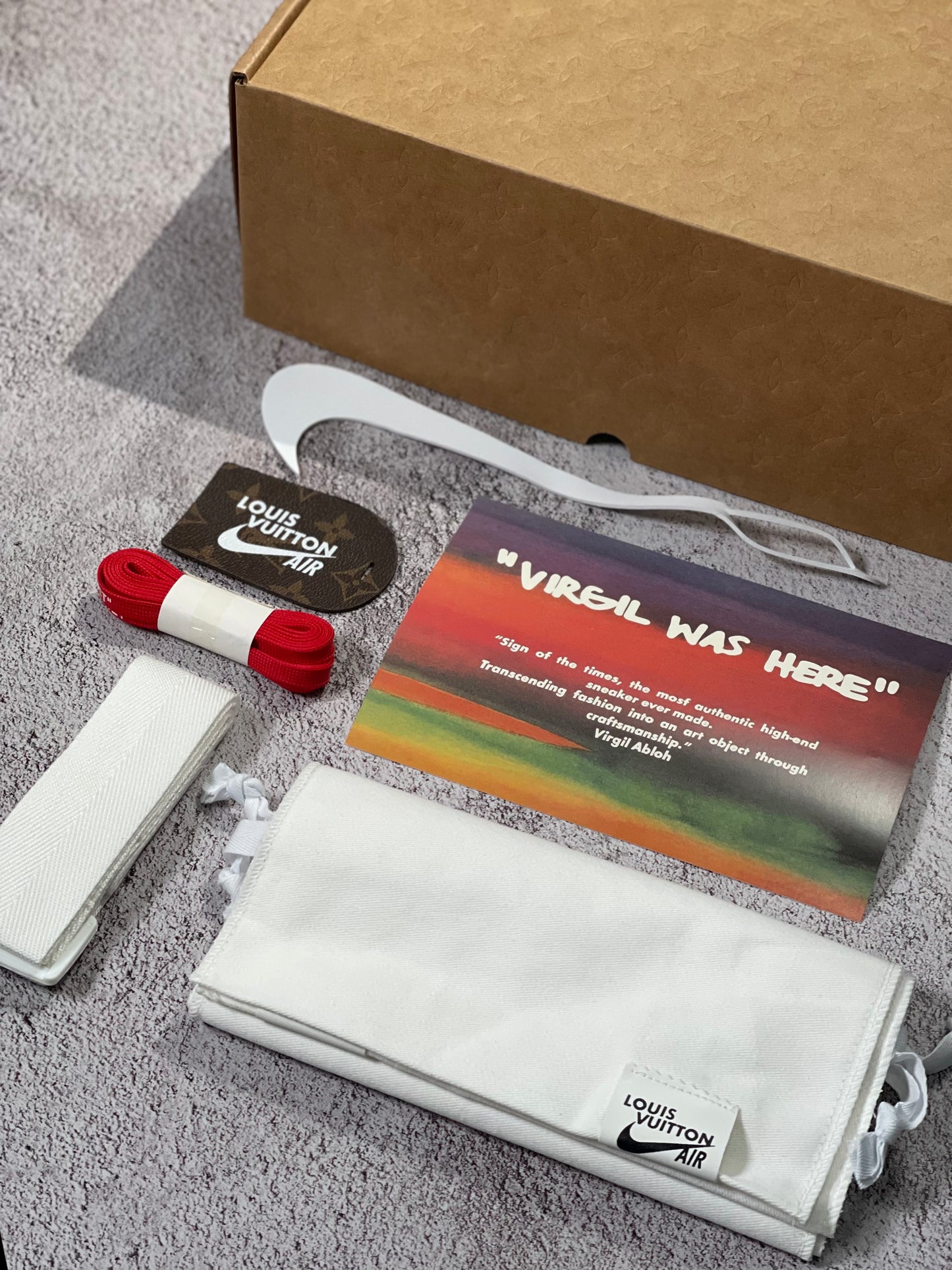 Air Force 1 Low LV White Red