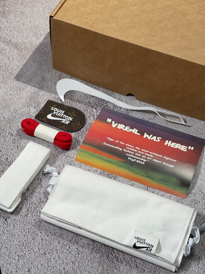 Air Force 1 Low LV White Red