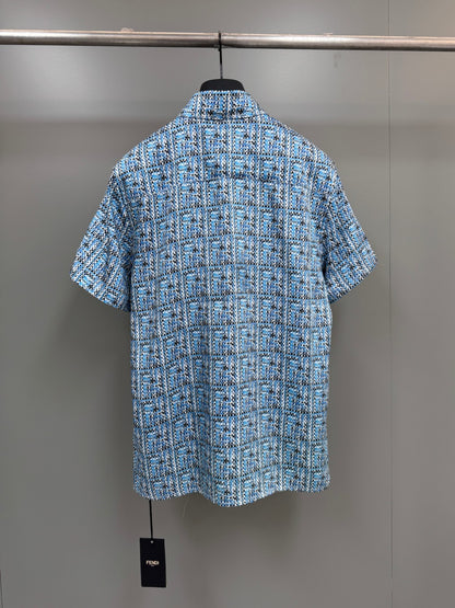 FND Anagram Logo Embroidered Jersey T-Shirt