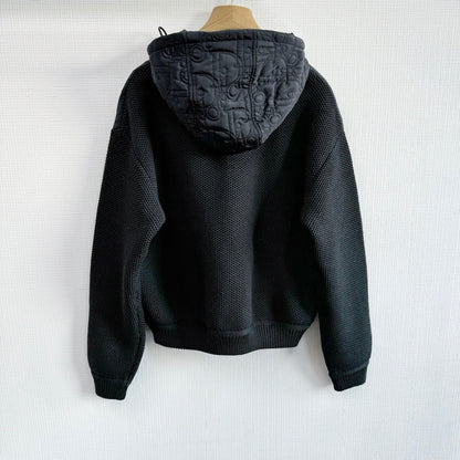 CD Oblique Hooded Blouson Jacket