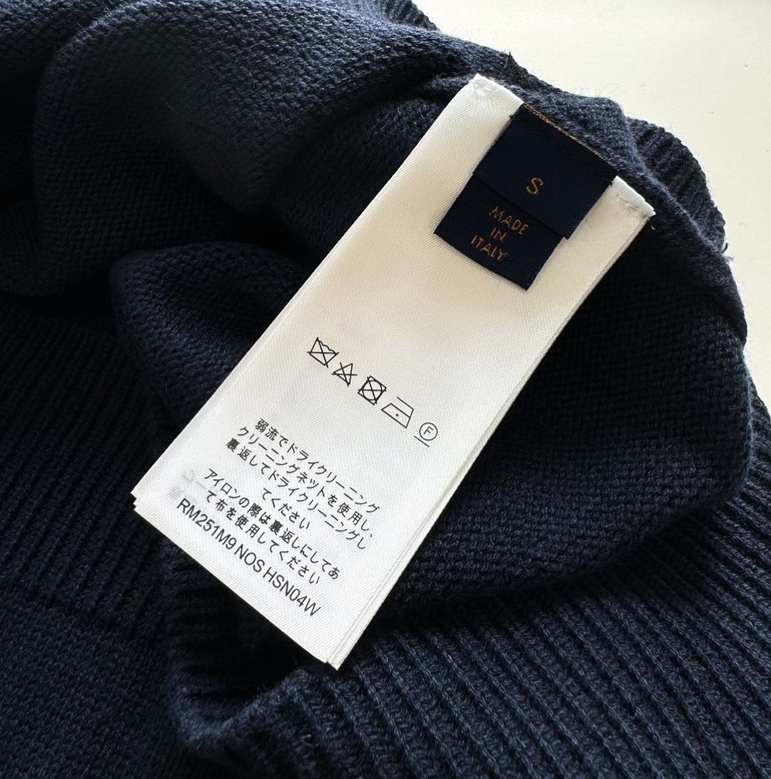 LV Blouson All Over Embroidered Crewneck