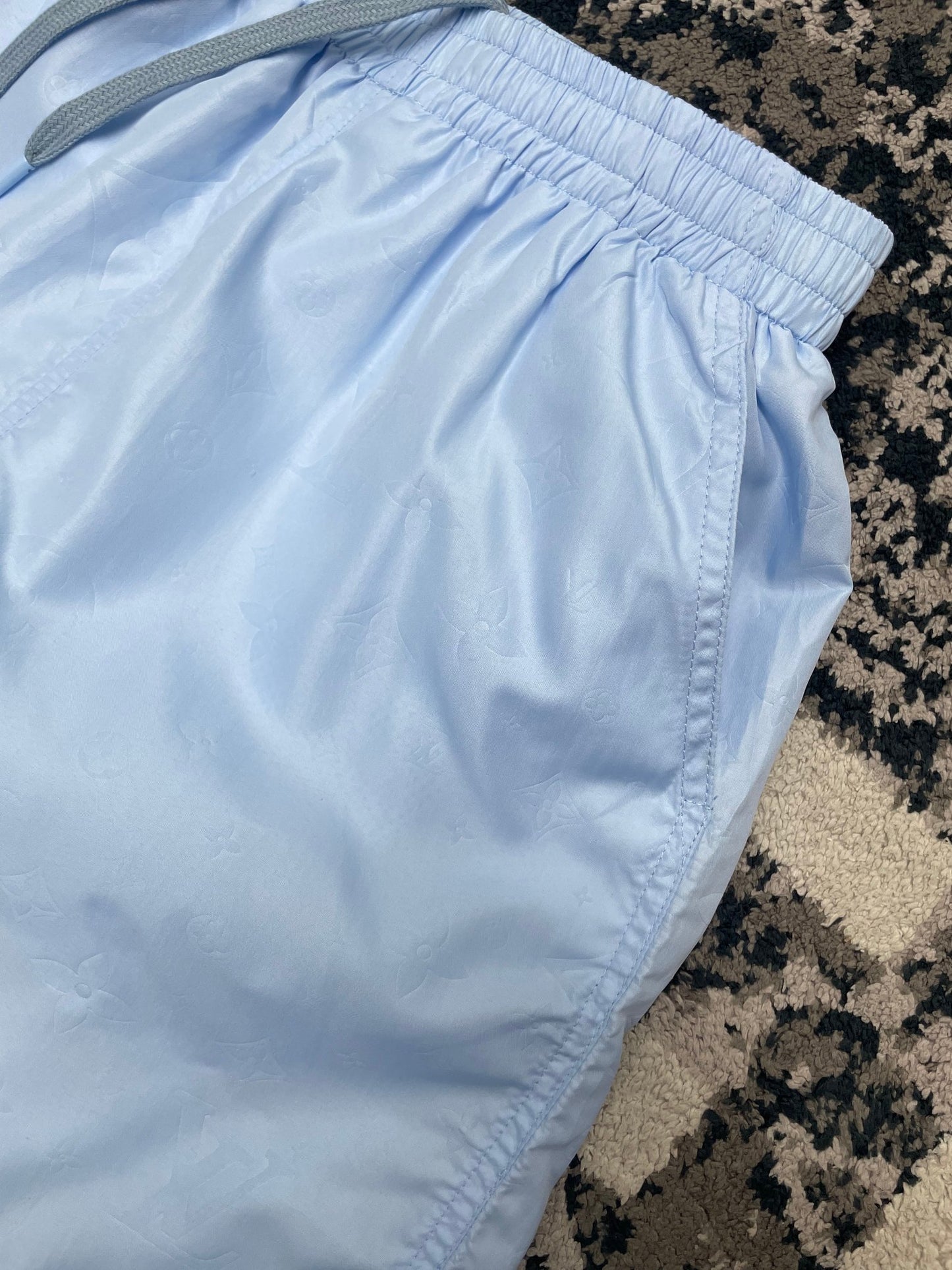 Lv Monogram Nylon Swim Board Shorts