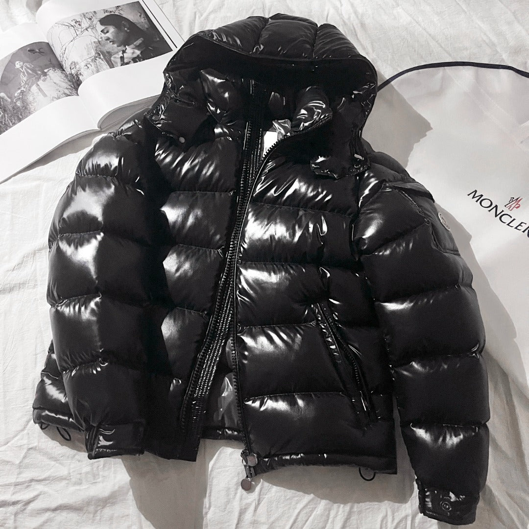 MAYA BLACK DOWN JACKET