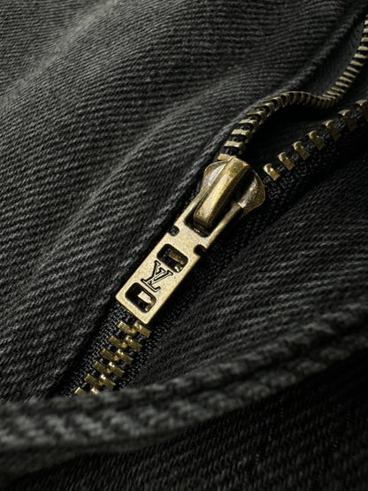 LV Embroidered Denim Pants