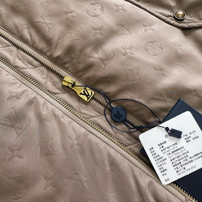 Lv Monogram Padded Windbreaker