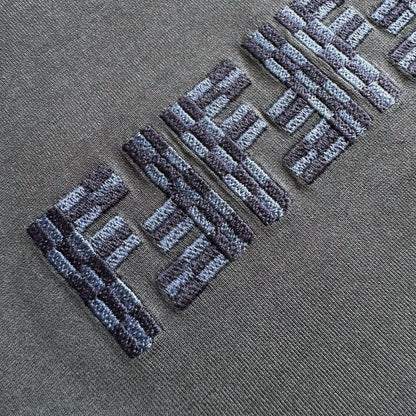 FND Anagram Logo Embroidered Jersey T-Shirt