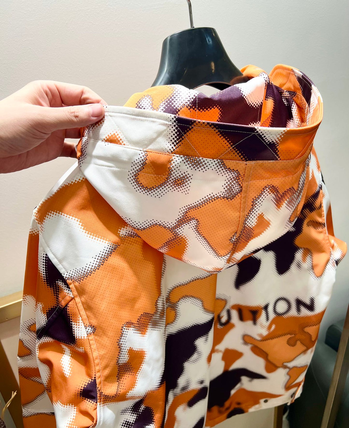 Lv Logo Windbreaker