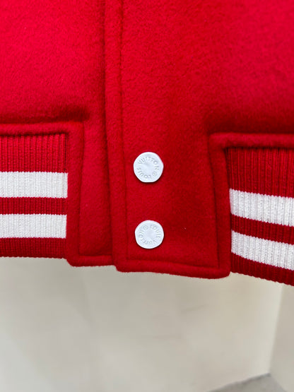 Lv Pharel Mix Leather Varsity Blouson