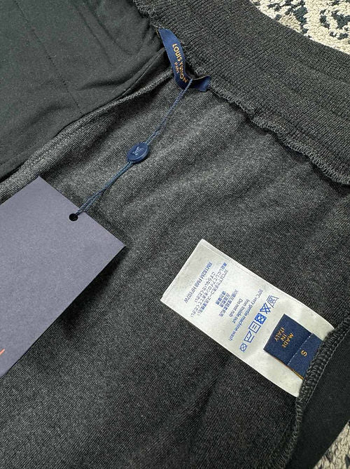 LV x Park Seo-Bo Cotton Velvet Trackpants