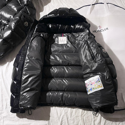 MAYA BLACK DOWN JACKET