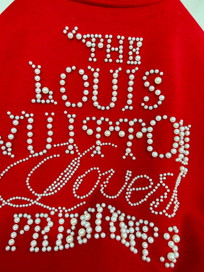 Lv Pharel Mix Leather Varsity Blouson