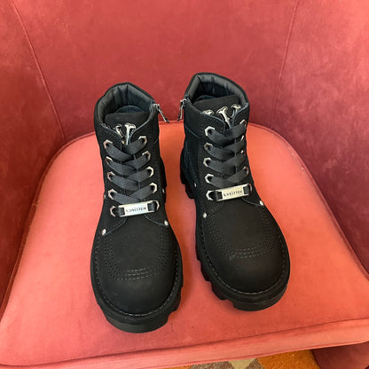 LV Checker Ankle Boot