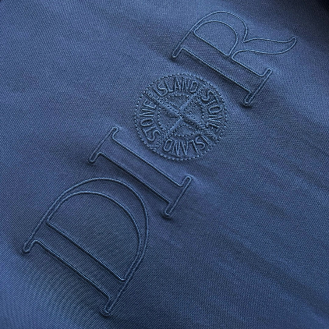 CD x Stone Island Silk Short Sleeve shirt