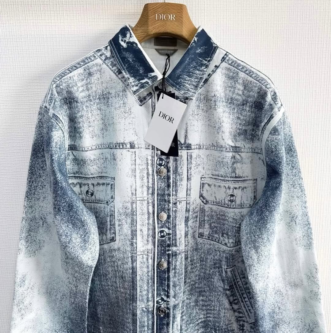 CD Washed Denim Overshirt