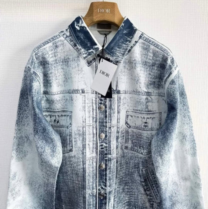 CD Washed Denim Overshirt