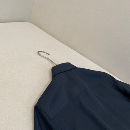 CD Monogram Silk Short Sleeve shirt