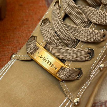 LV Checker Ankle Boot