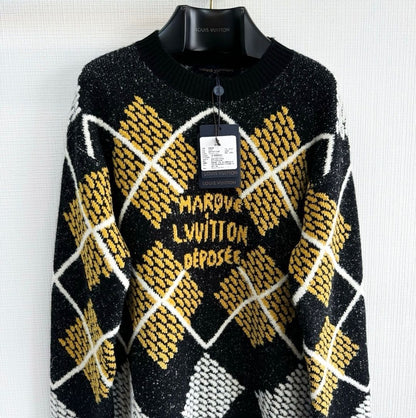 Lv Monogram Signature Sweater