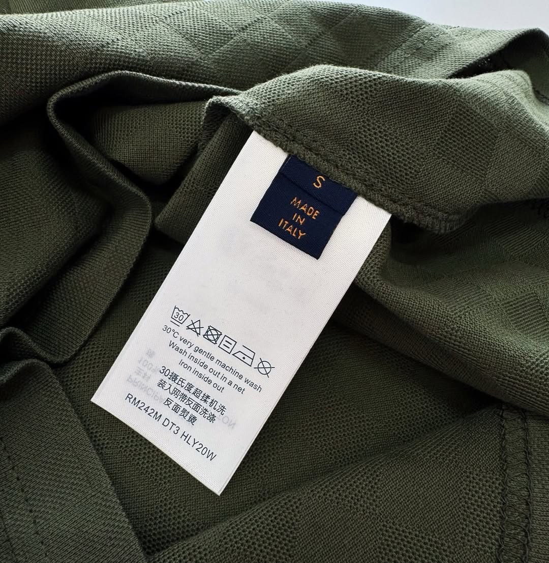 Lv Damier Pique T-Shirt