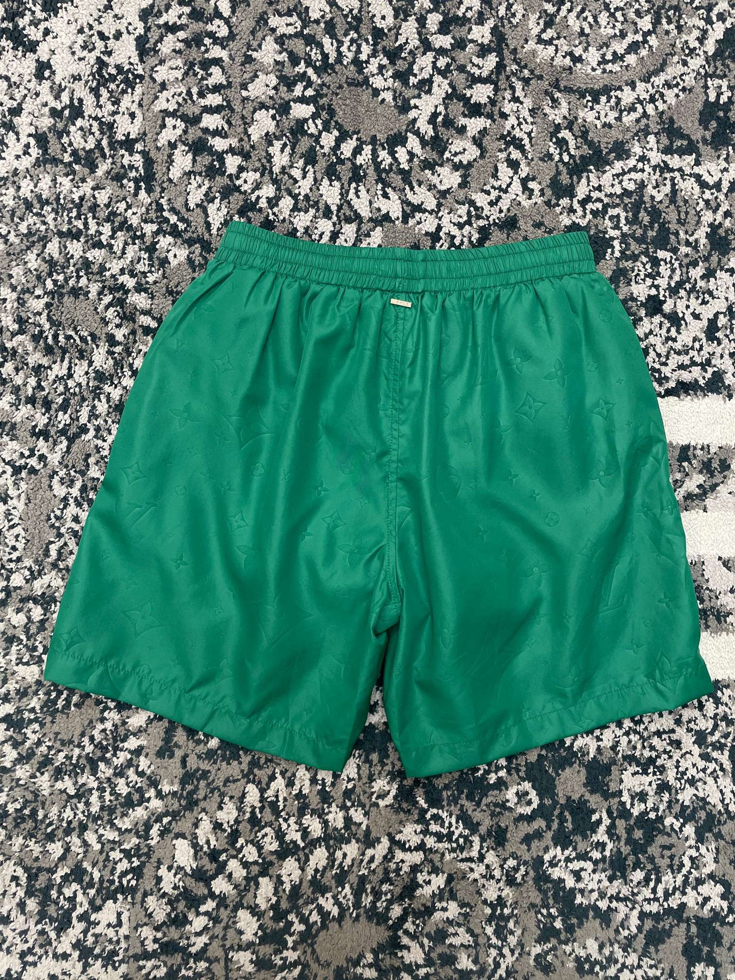 Lv Monogram Nylon Swim Board Shorts