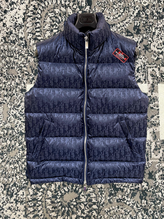 CD OBLIQUE DOWN VEST TECHNICAL NAVY