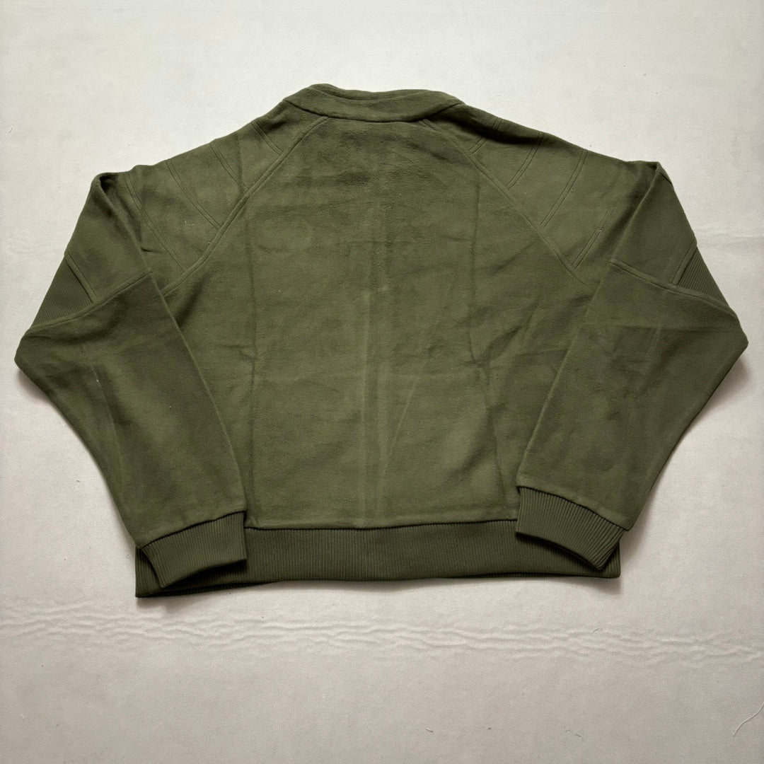 Lv Quilted Textured Wool Blouson