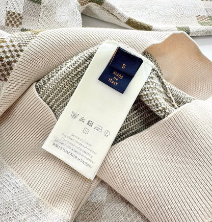 LV Embroidered Cotton Sweatshirt