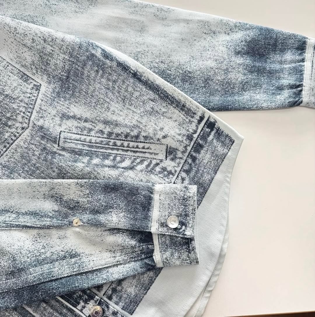 CD Washed Denim Overshirt