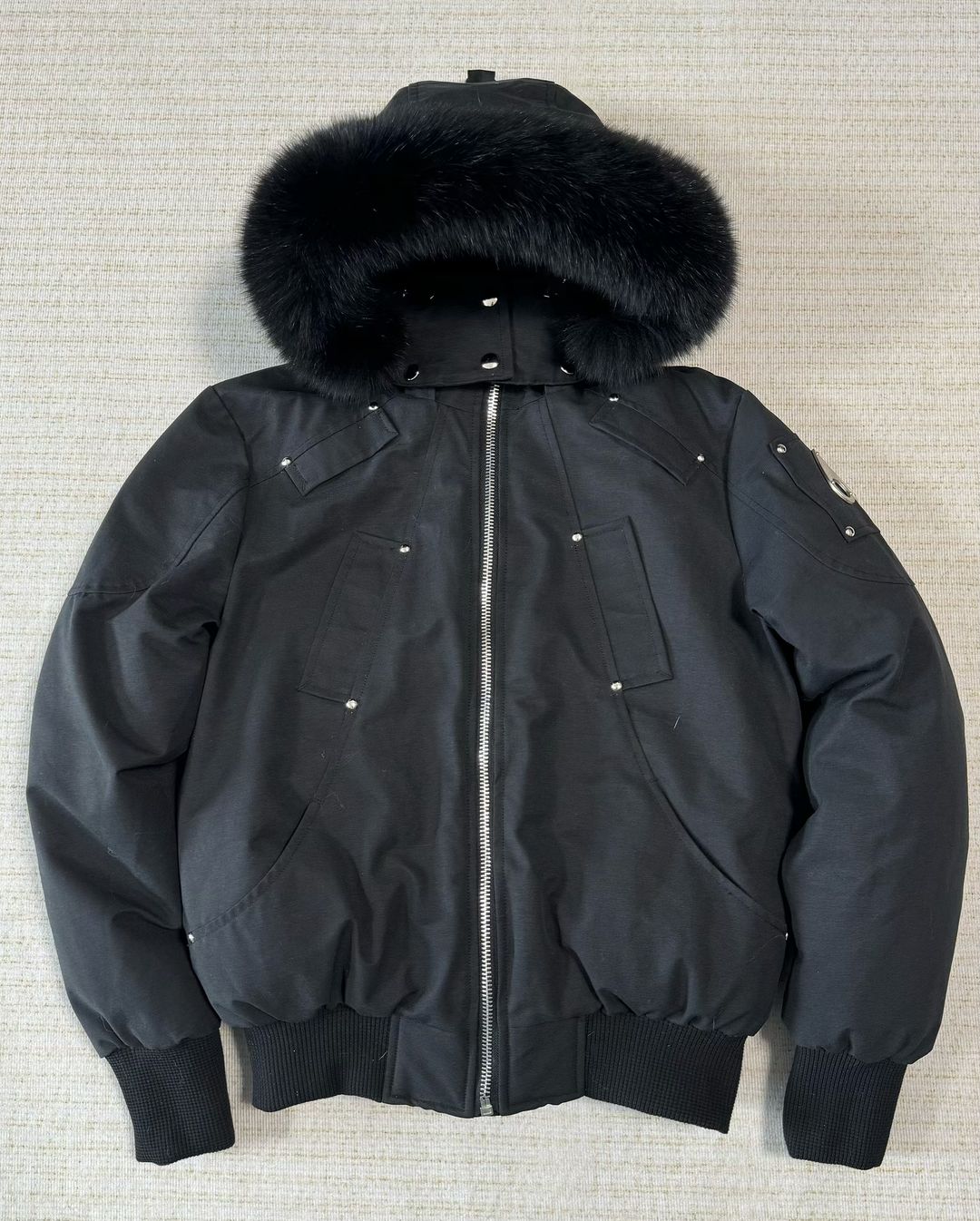 Moose K Bomber Hoodied Jacket