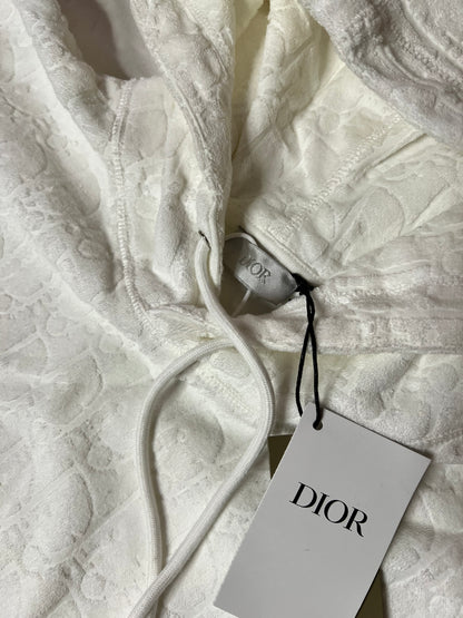 CD  Oblique Relaxed-Fit Hooded Sweatshirt