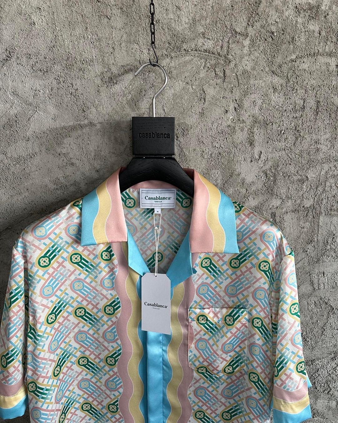 Casablanca Short Silk Shirt