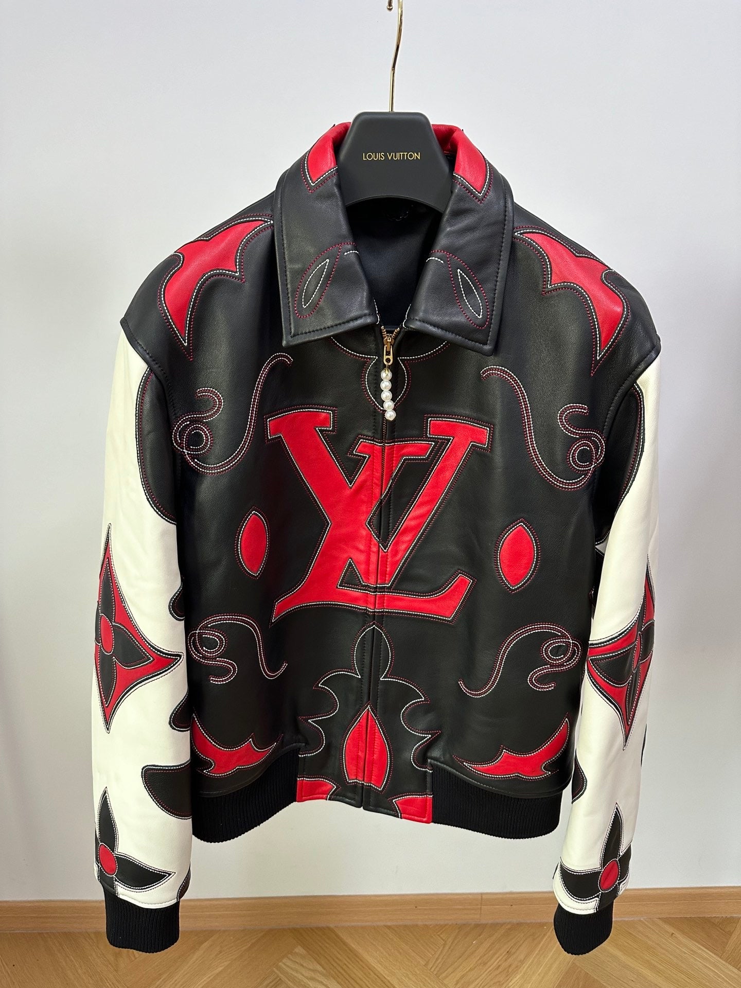 Lv Leather Jacket